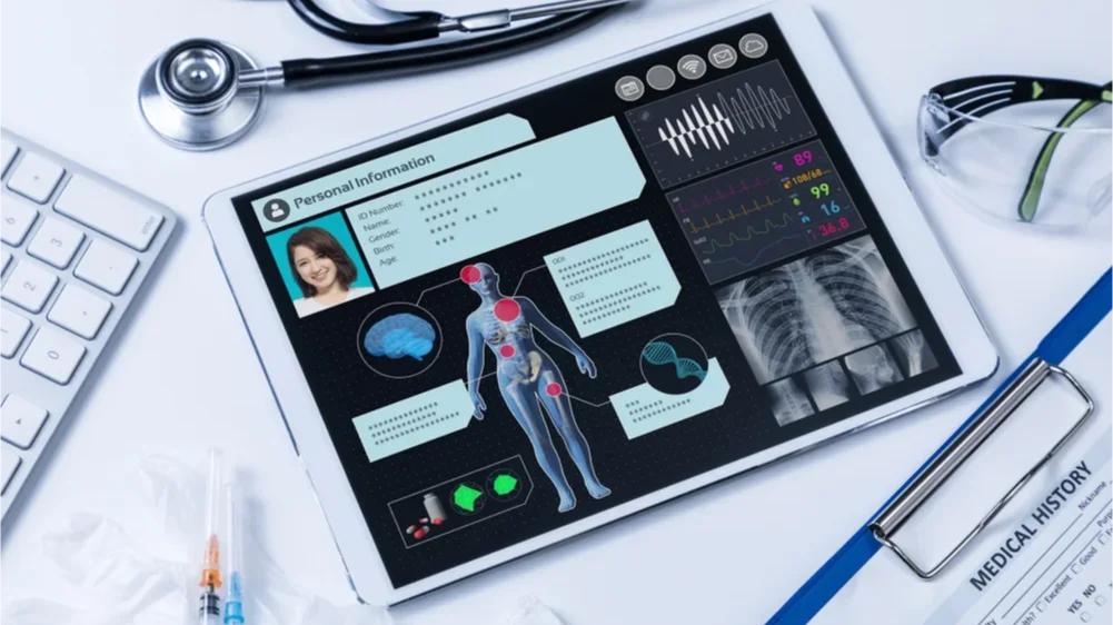 EMR services healthcare electronic medical records dashboard